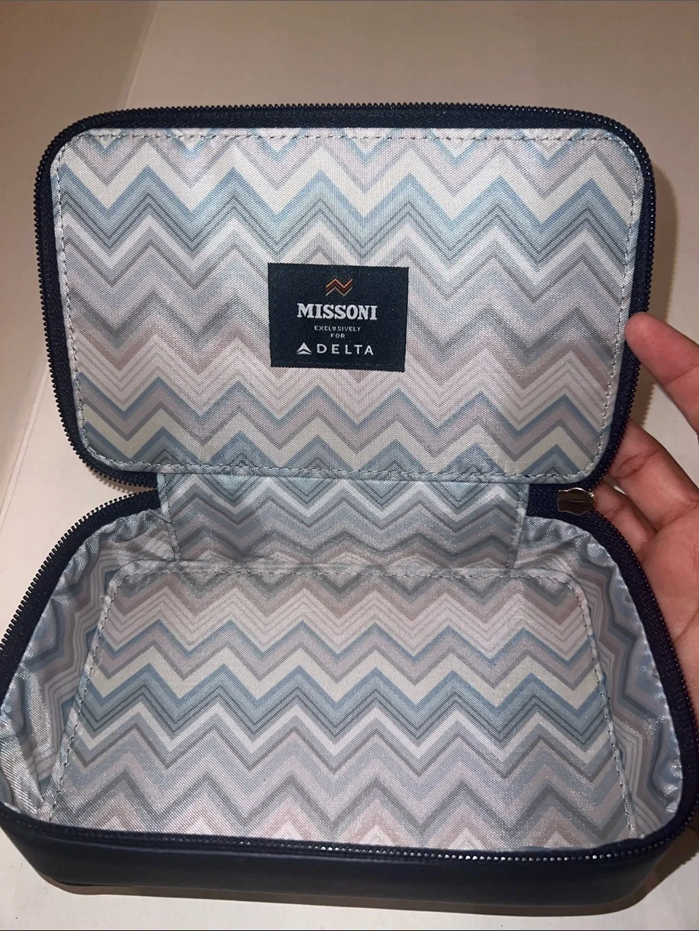 Missoni Chevron Toiletry Case